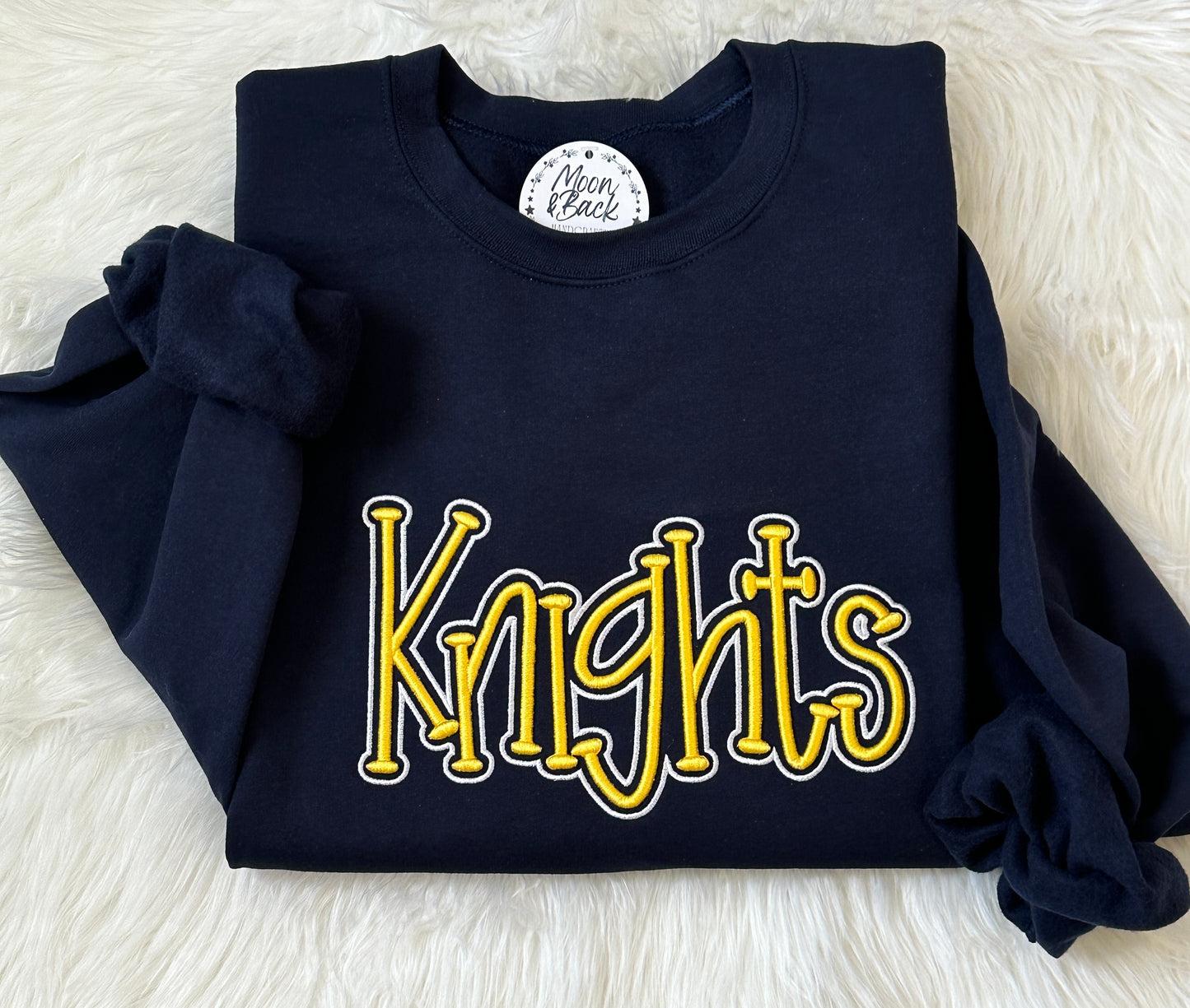 Knights 3D Embroidery Sweatshirt