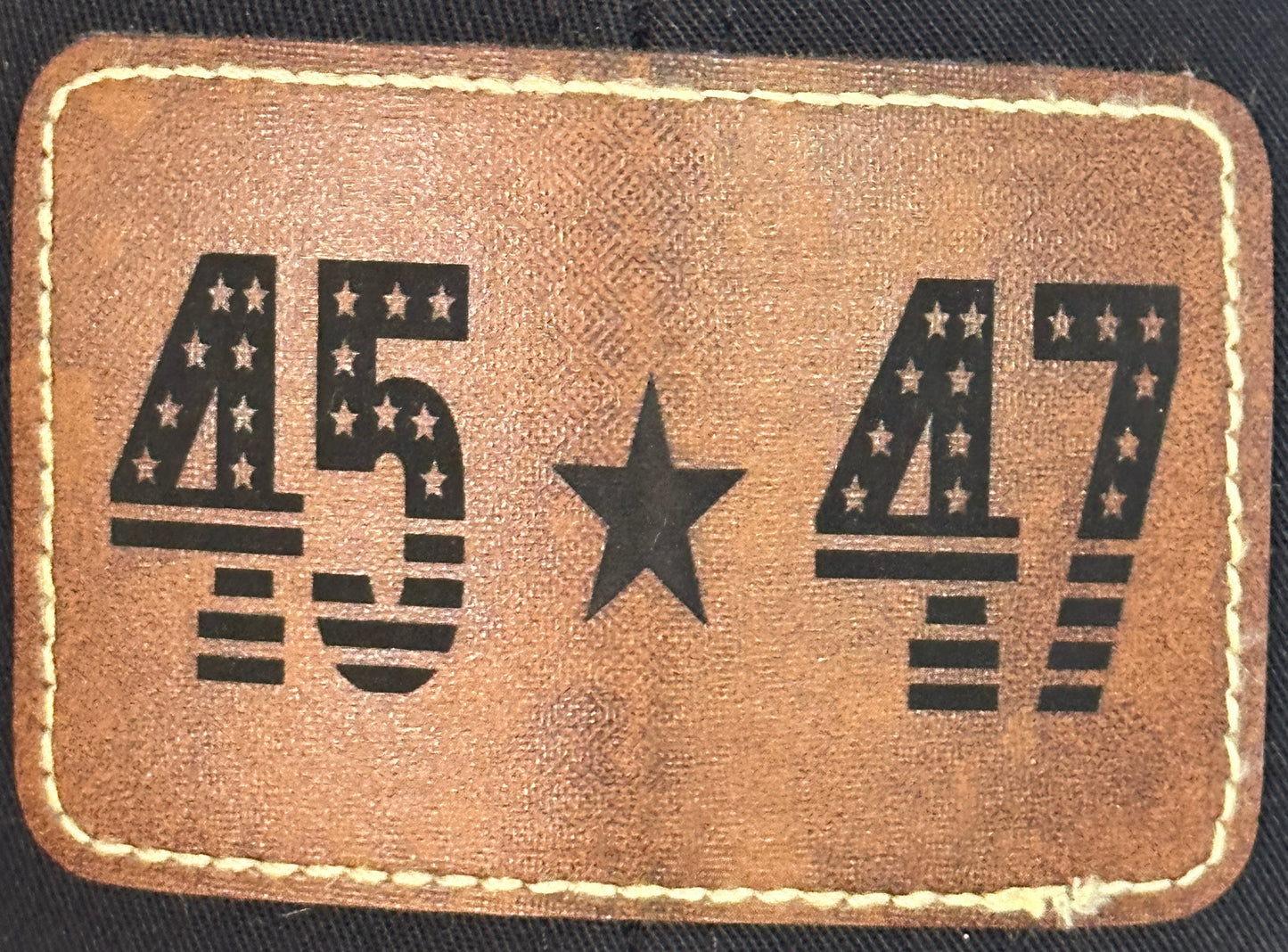 45 ๐บ๐ธ 47 Patch Trucker Cap