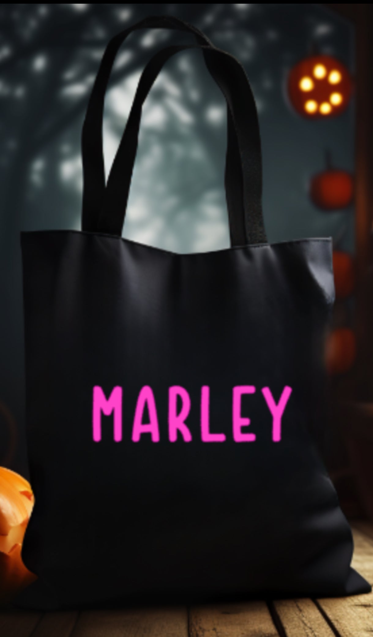 Personalized, Glow In The Dark - Candy Squad Halloween Bag
