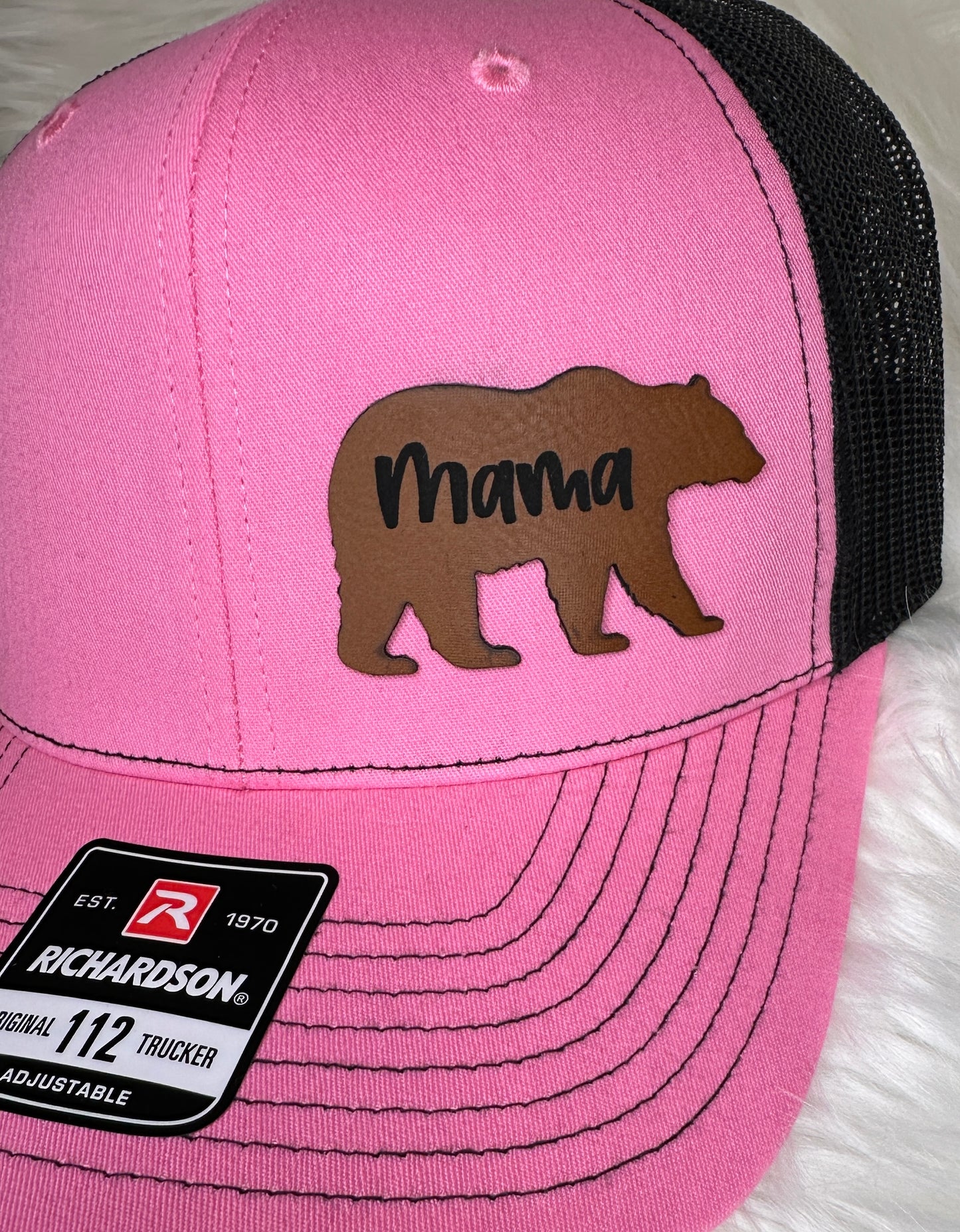 Mama Bear Patch Trucker Cap