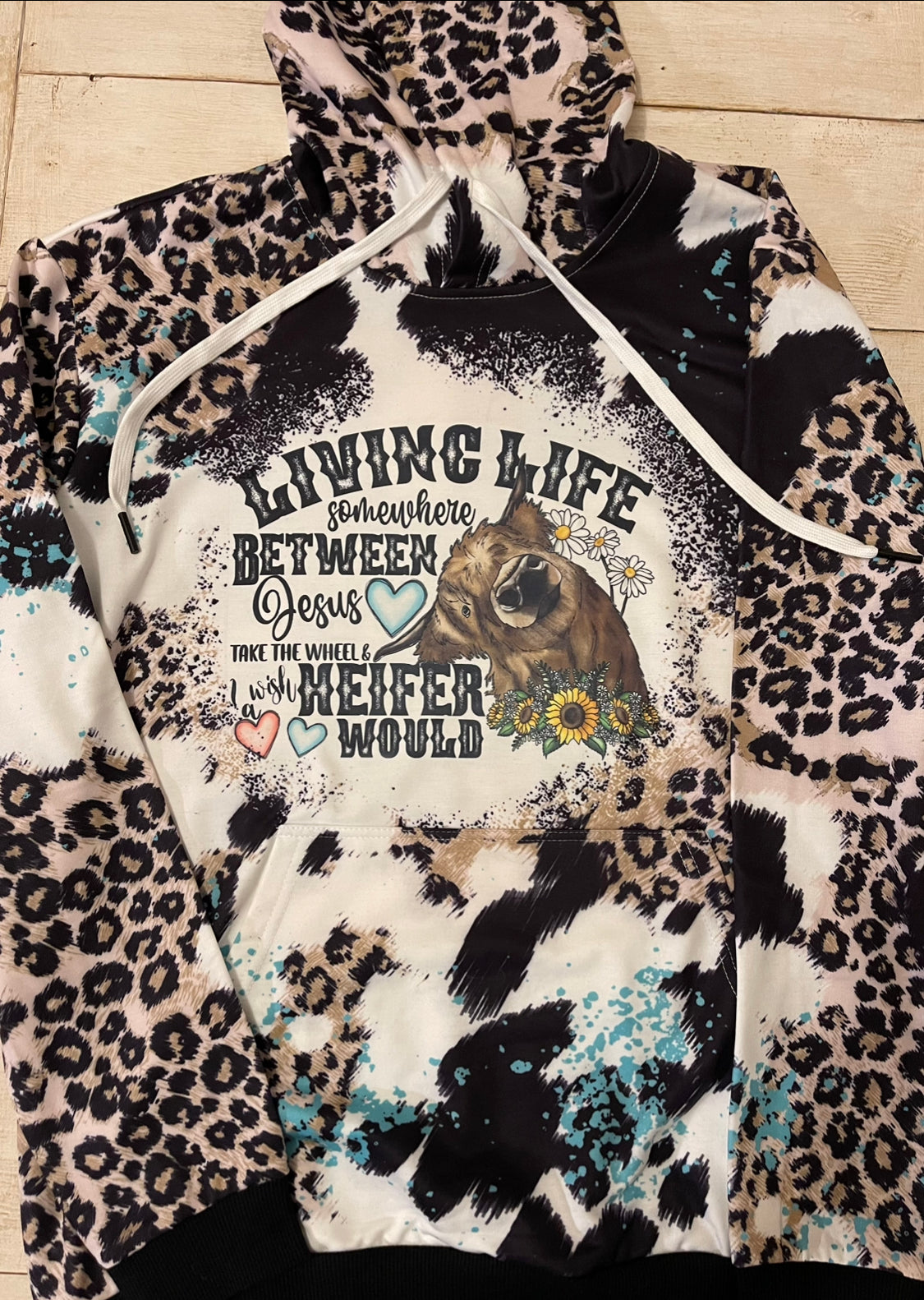 Wish A Heifer Would Hooded Sweatshirt