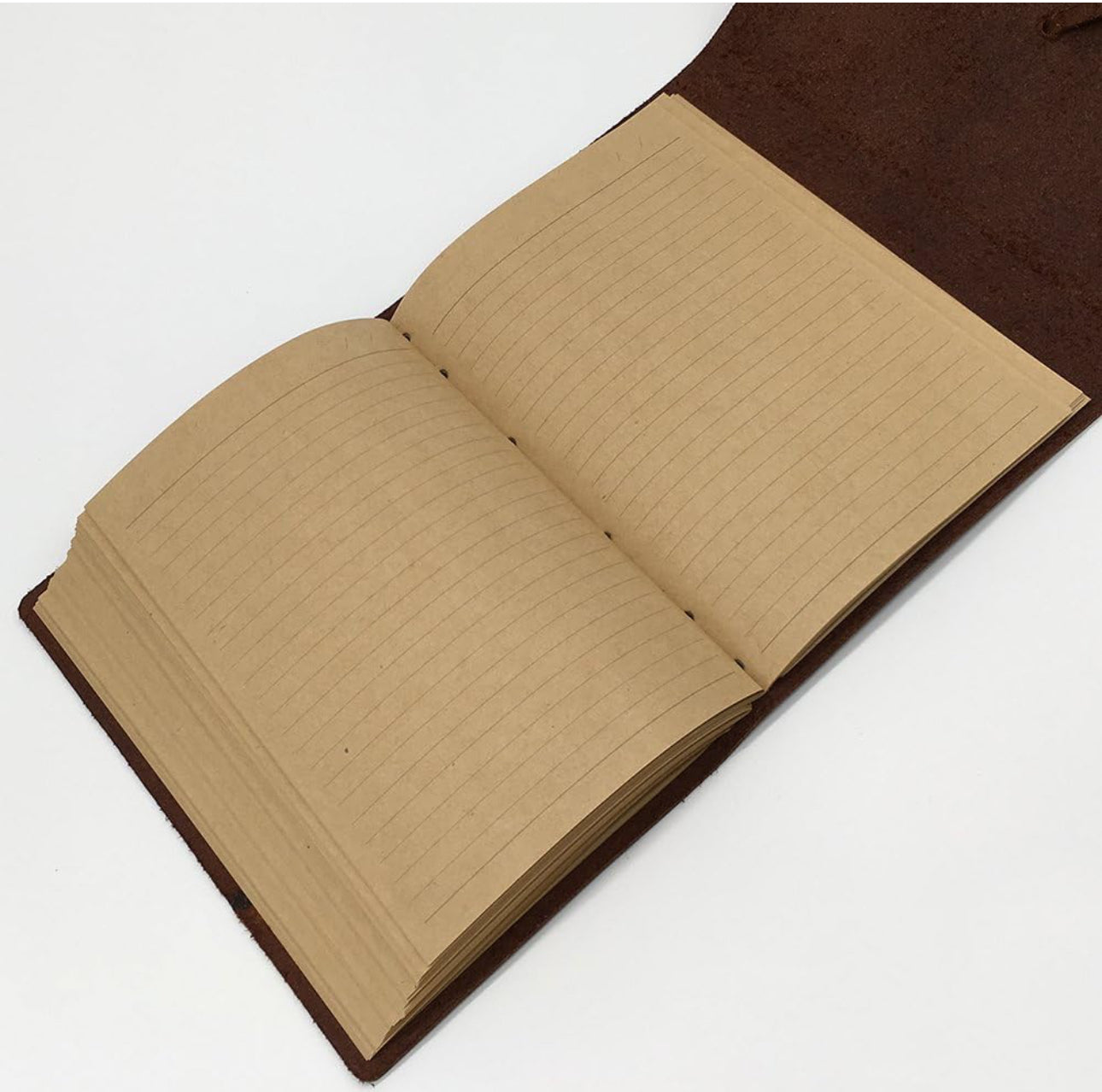 Custom Vintage Style Leather Cover Journal