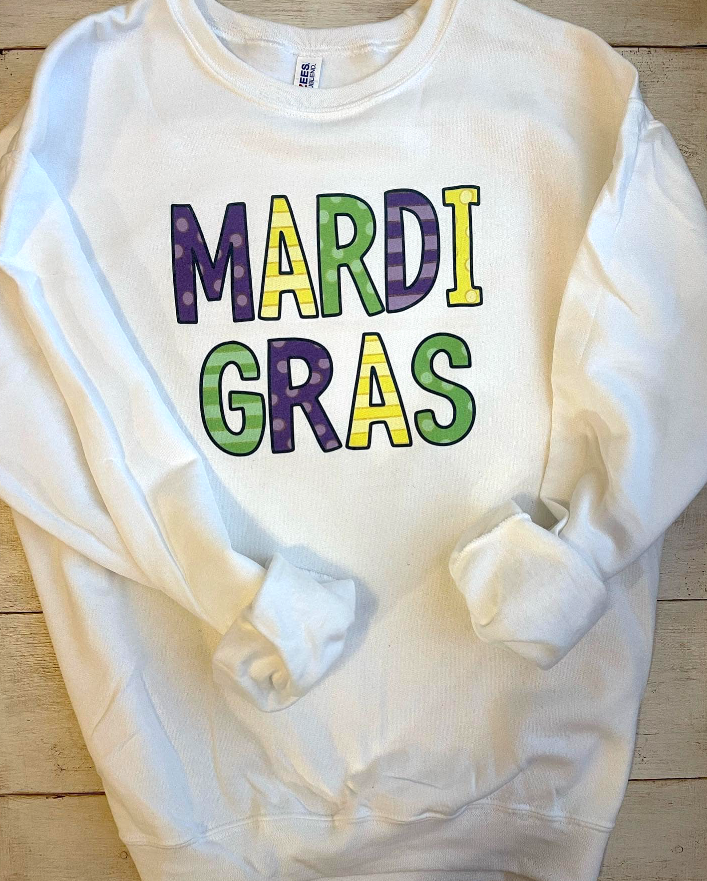 Mardi Gras Dots & Stripes Youth