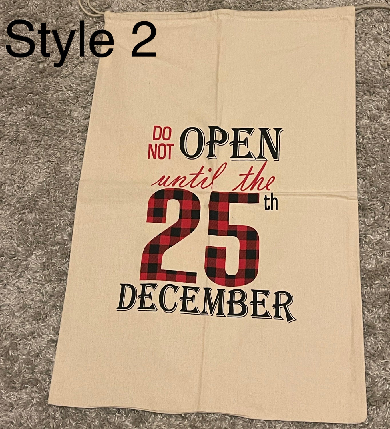 Santa Sacks - Personalized