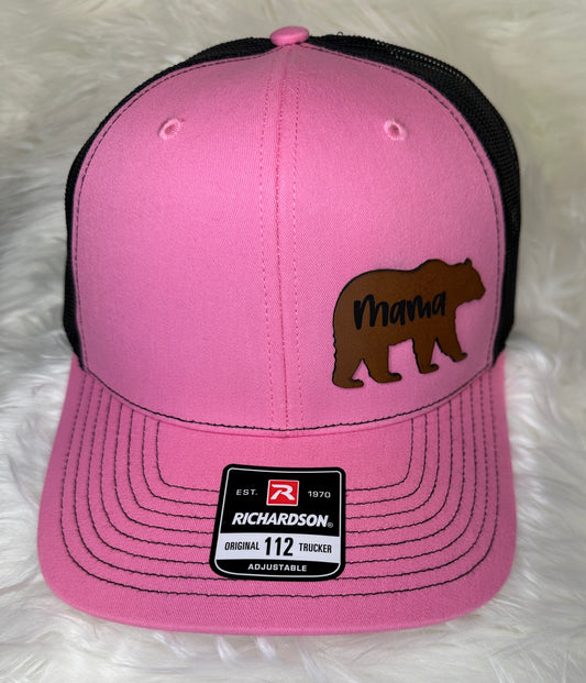 Mama Bear Patch Trucker Cap