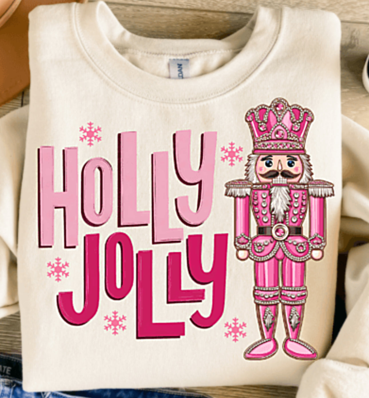 Holly Jolly Tee or Sweatshirt