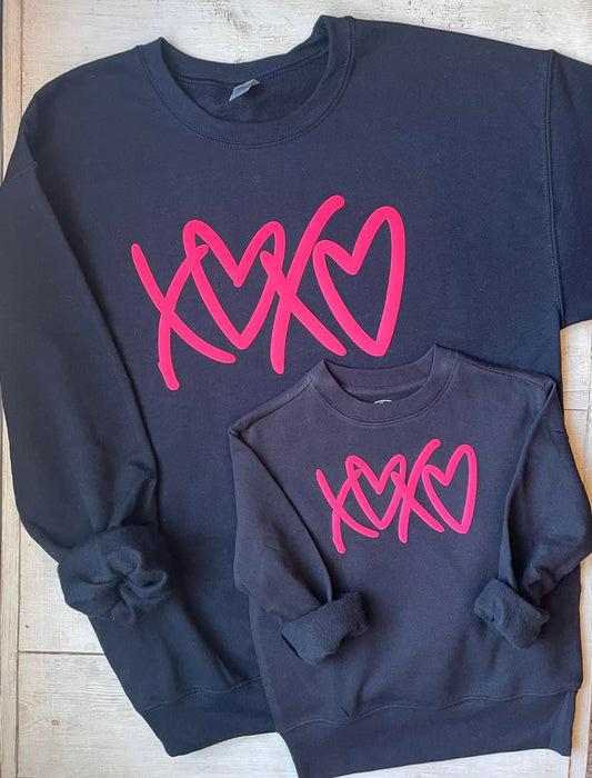 X Heart X Heart Sweatshirt - Adult