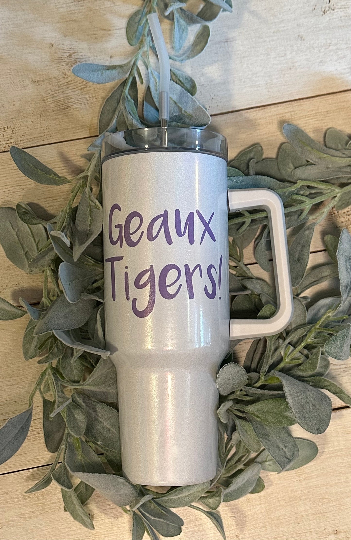 Geaux Tigers 40oz Hogg Tumbler