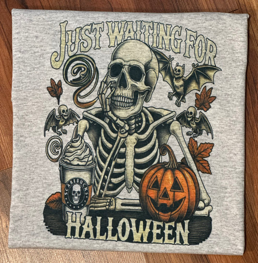 Just Waiting For Halloween T-Shirt