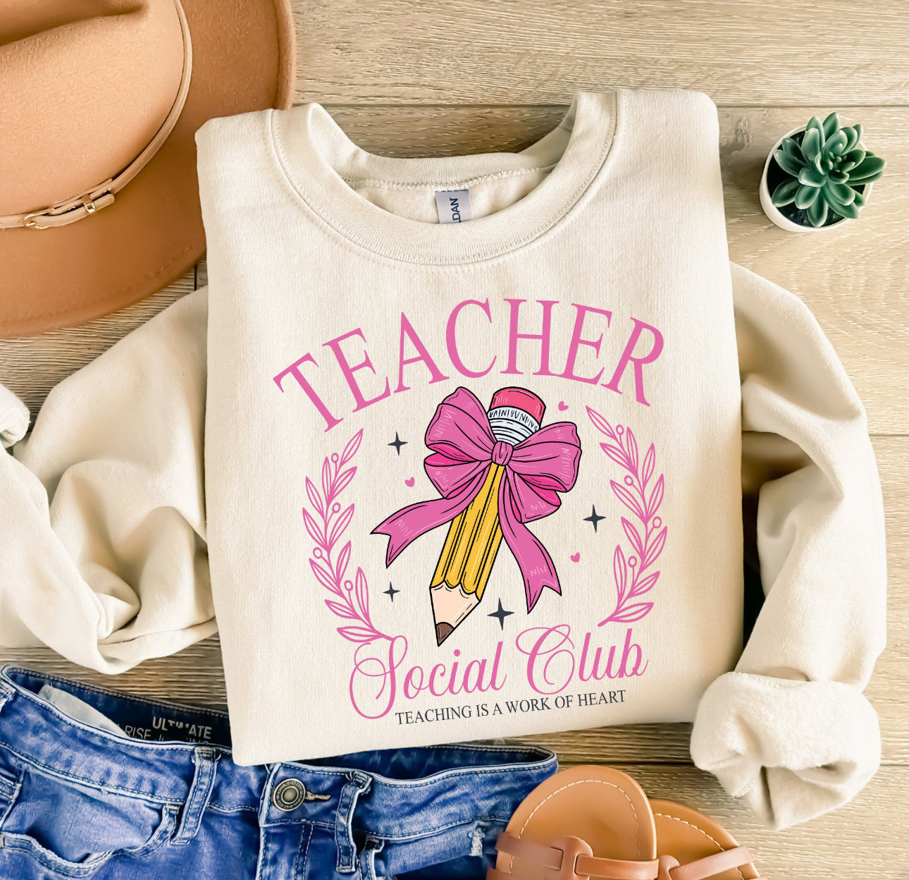 Teacher Social Club T-Shirt or Sweatshirt