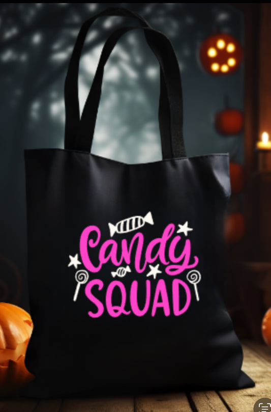 Personalized, Glow In The Dark - Candy Squad Halloween Bag