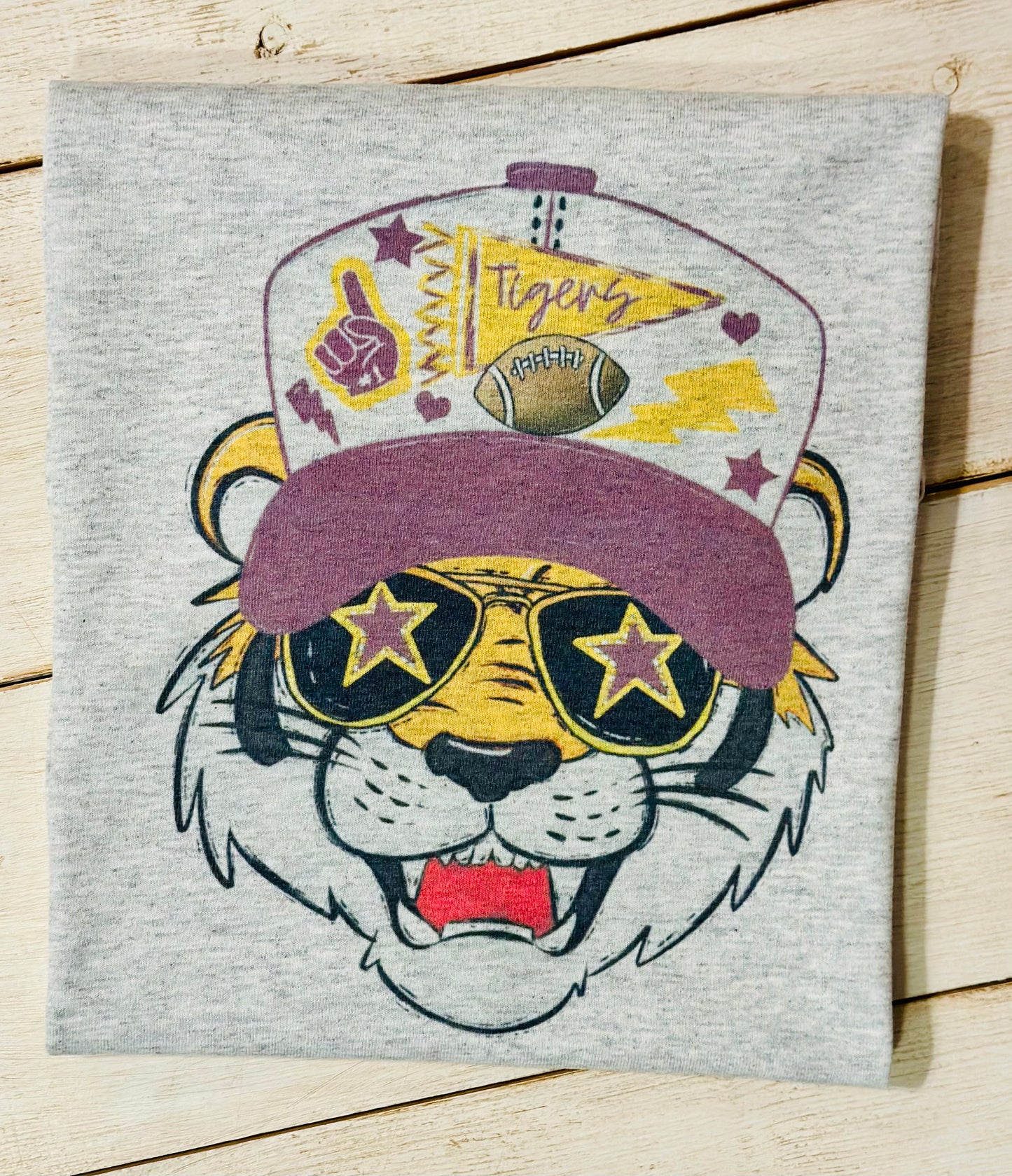 Trucker Hat Tiger T-Shirt Youth/Adult