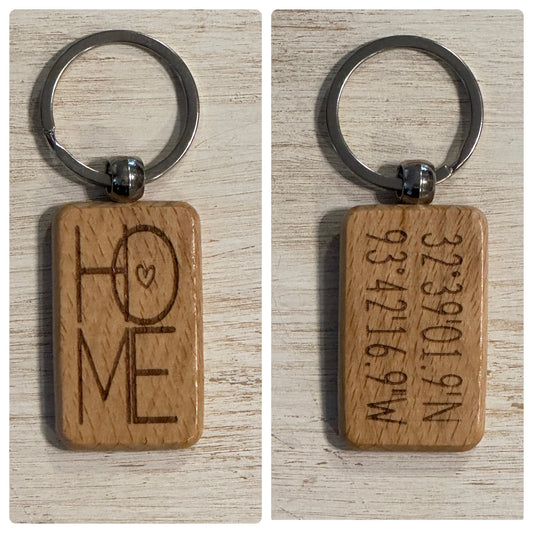 Personalized Engraved Keychain