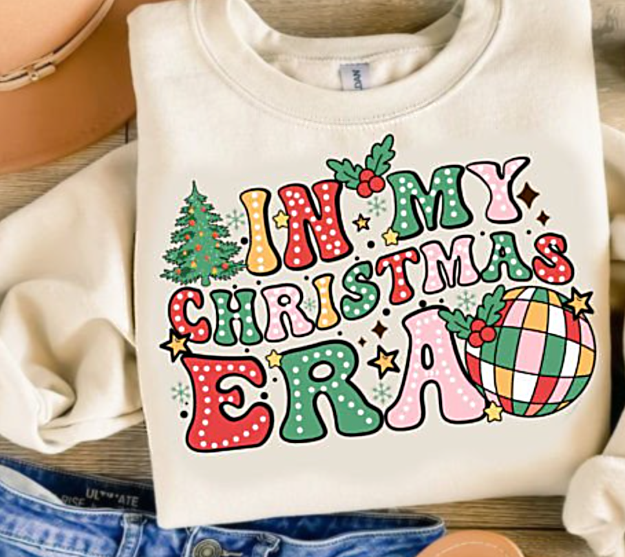 In My Christmas Era Tee or Sweatshirt