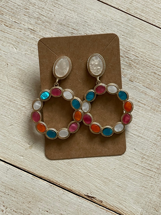 Multi Color Earrings