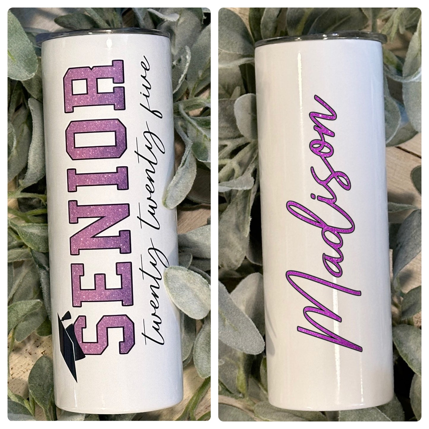 Personalized Senior 2025 Tumbler