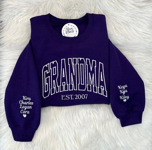 Custom Embroidered Sweatshirt