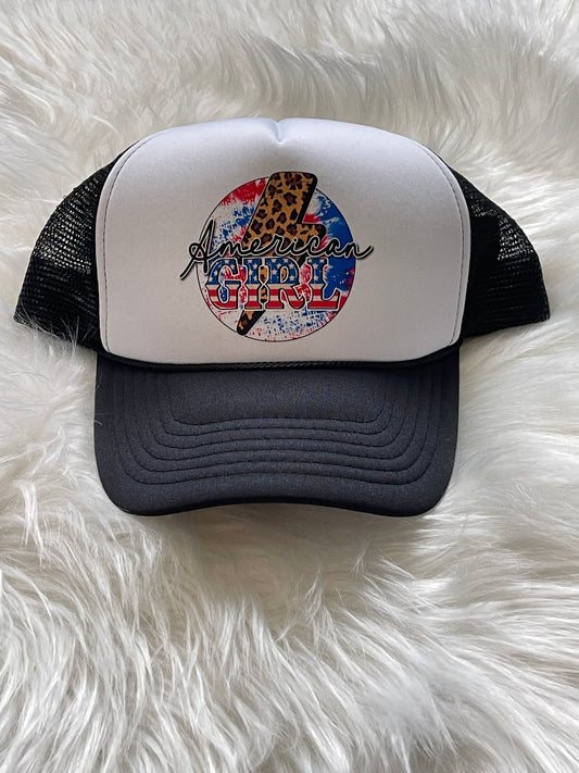 American Girl Trucker Hat