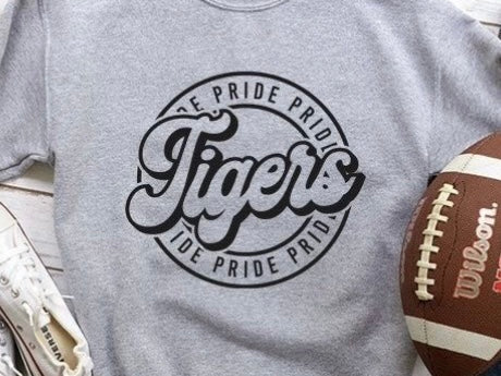 Tigers Pride Circle Sweatshirt