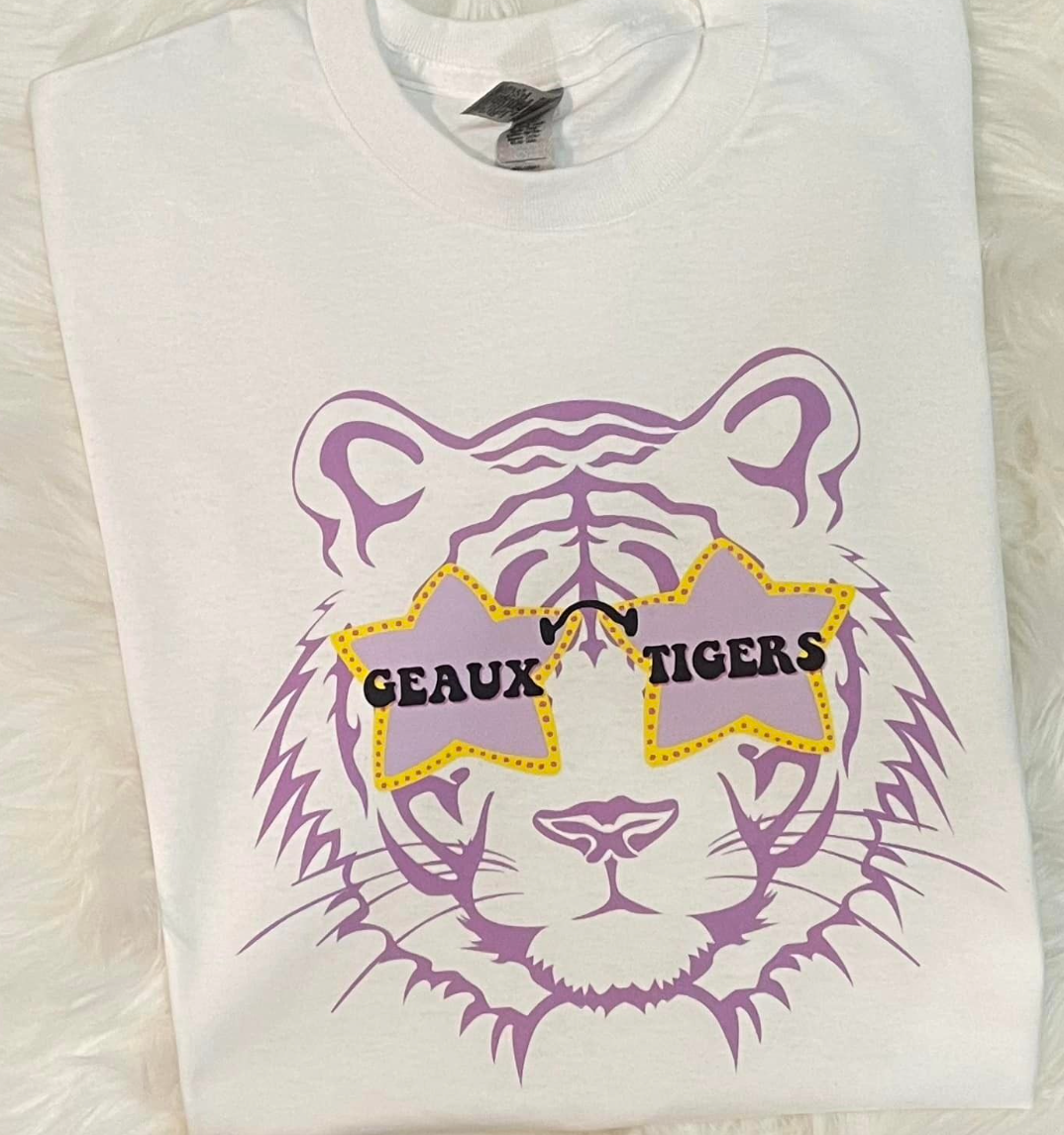 Geaux Tigers Sunglasses T-Shirt