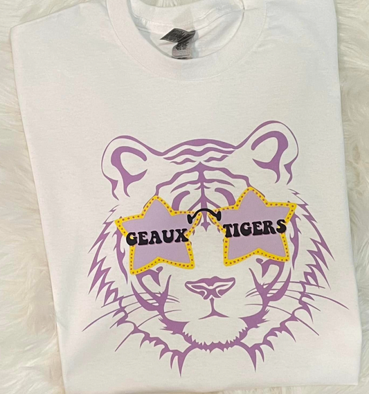 Geaux Tigers with Sunglasses T-Shirt - Toddler/Youth