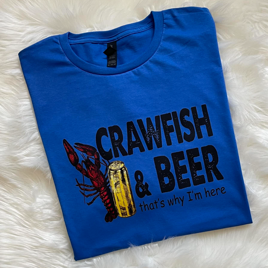 Crawfish & Beer, That's Why I'm Here