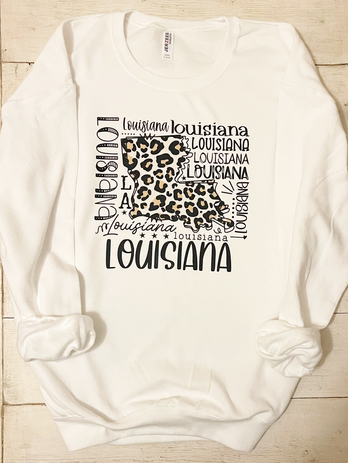 Leopard Louisiana Sweatshirt