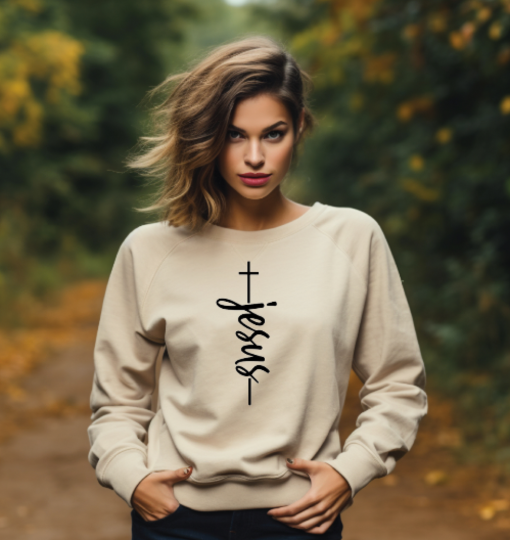 Jesus Cross  Sweatshirt