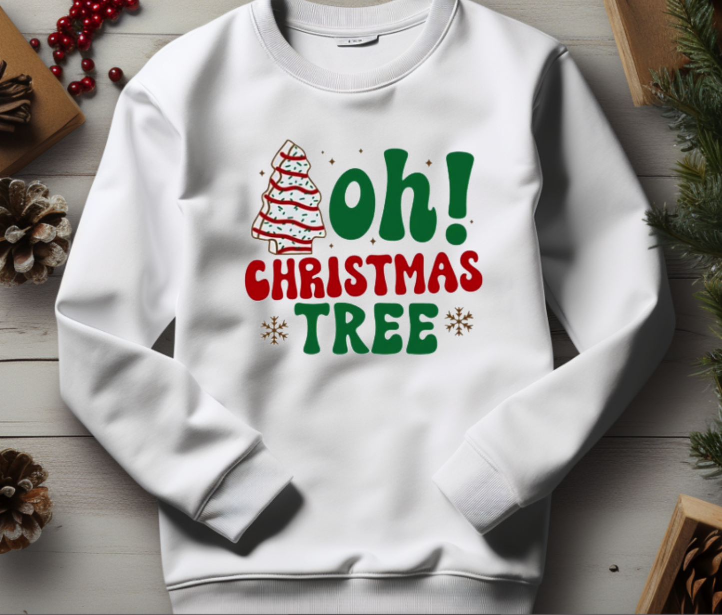 Oh! Christmas Tree Sweatshirt