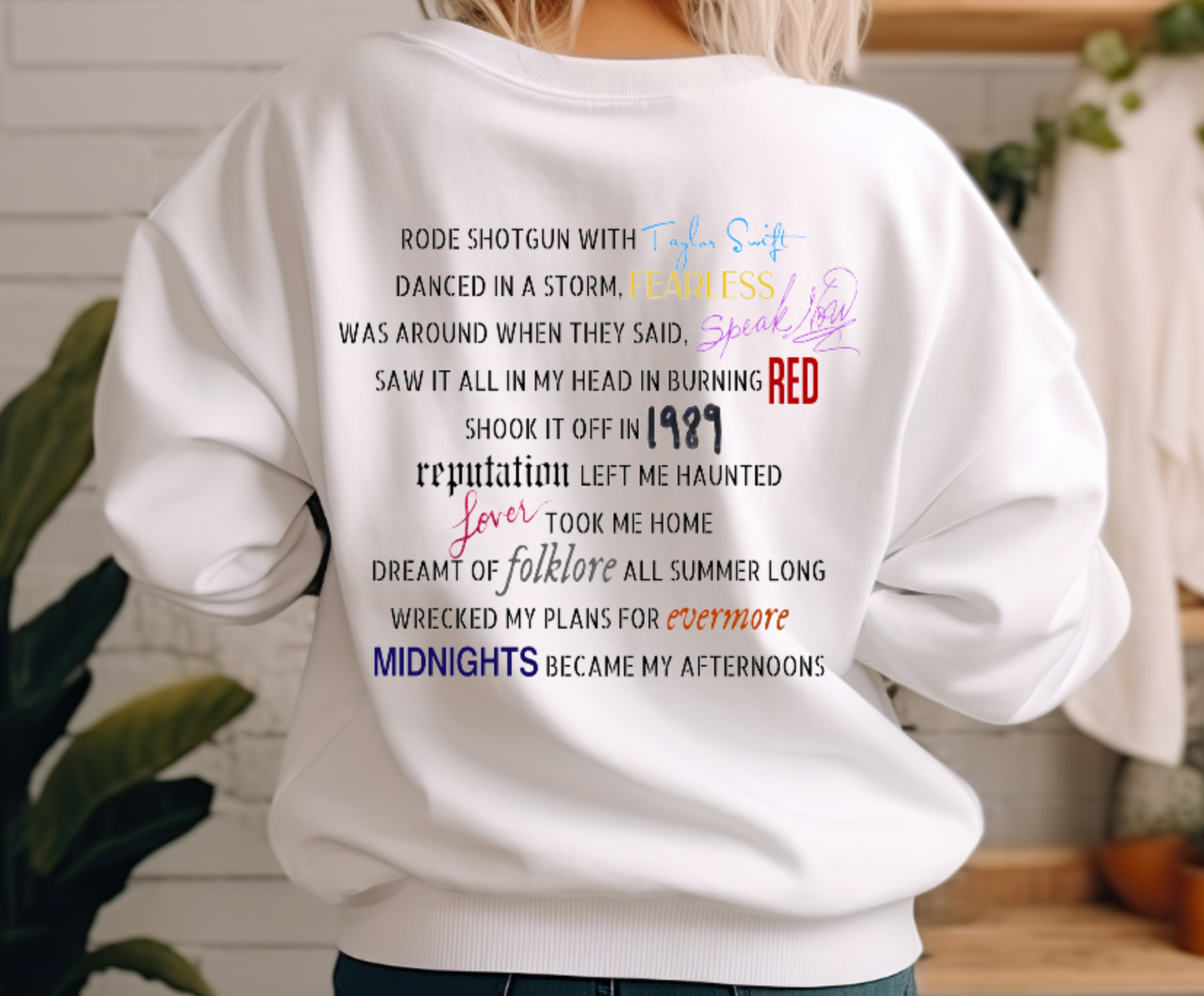 Swiftie Sweatshirt Youth & Adult