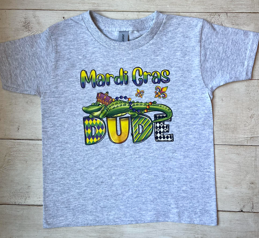 Mardi Gras Dude T-Shirt Youth