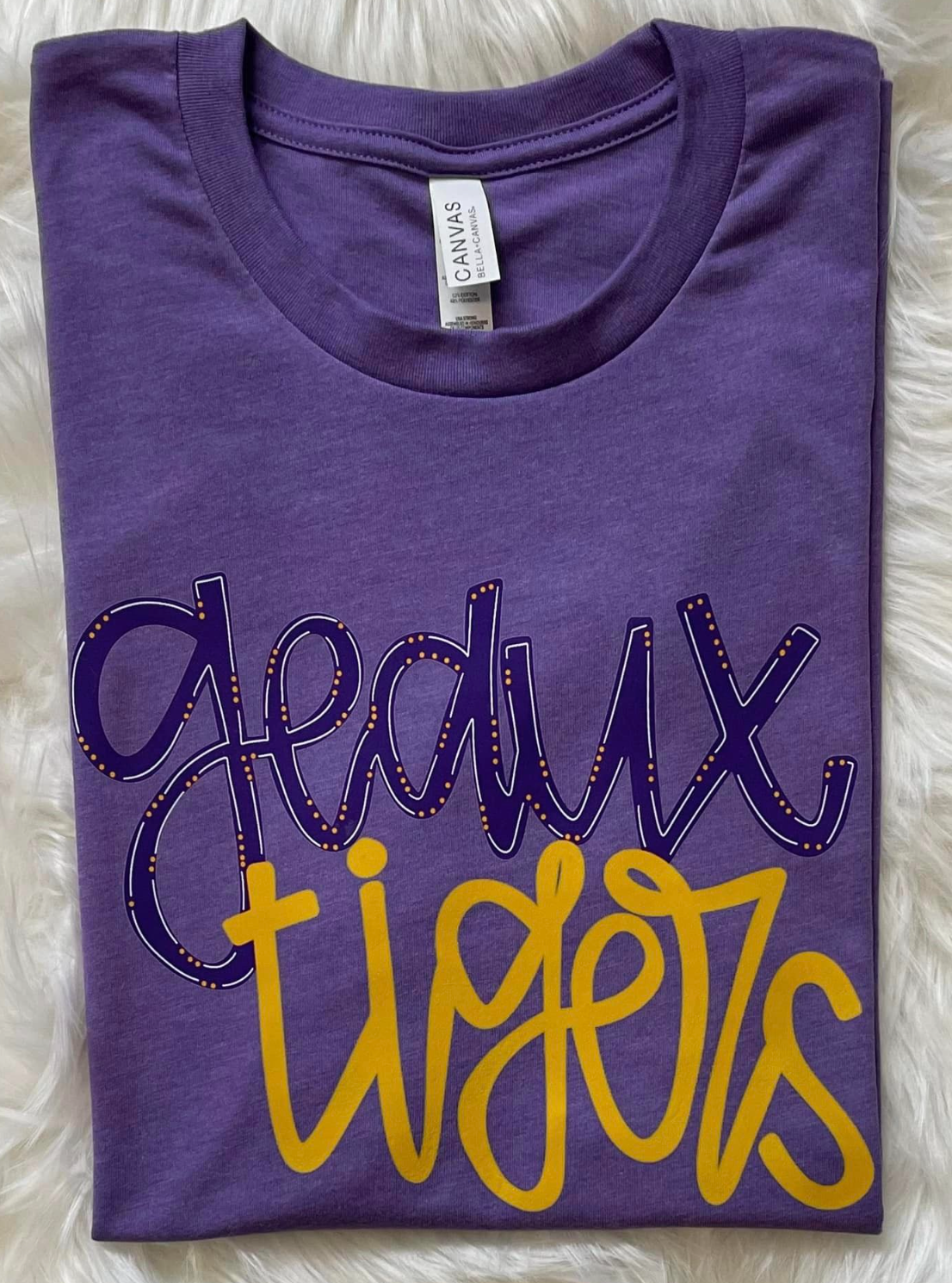 Geaux Tigers Doodle - Adult