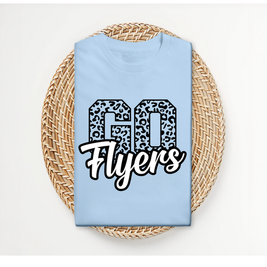 Go Flyers Leopard T-Shirt or Sweatshirt